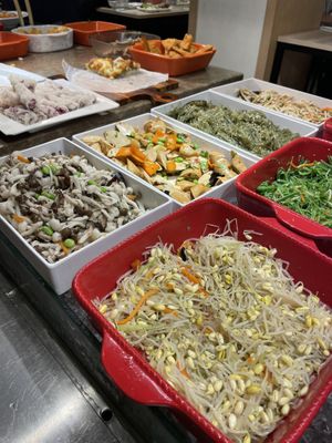 Salad section #Veganuary at Chéng 誠 - Lohas VLML - Songshan District in Taipei