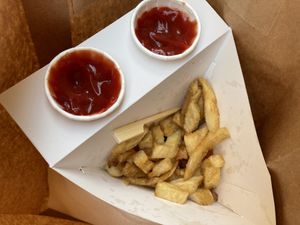 homemade fries at Daddy Cool in Split