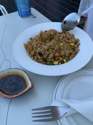 Fried rice €5  at Hume Russafa in Valencia