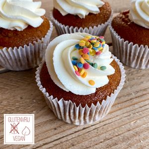 vegan and gluten free cupcakes - Angel's food (vanilla) at Amsterdam Cupcake Company in Amsterdam