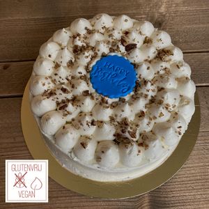 vegan and gluten free birthday cake - any flavour at Amsterdam Cupcake Company in Amsterdam