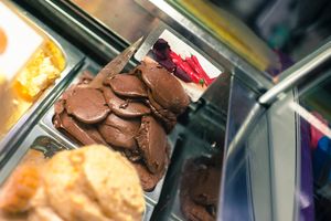 mexican chilli chocolate at Vegan Ice Cafe in Barcelona