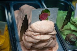 the best vegan ice cream I've had  at Vegan Ice Cafe in Barcelona