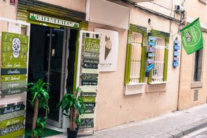 the vegan ice cafe in Barcelona at Vegan Ice Cafe in Barcelona