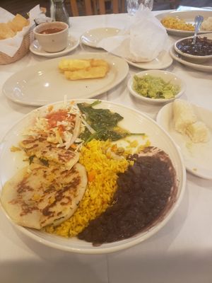 Got started before taking pic... at El Golfo in Silver Spring