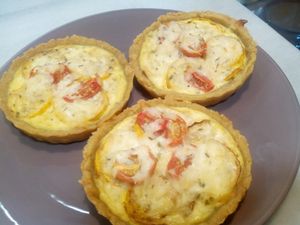 Quiche gluten free at La Milpa in Orgiva