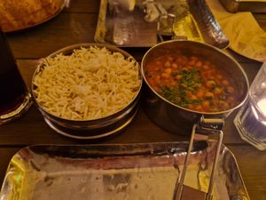 Darjeeling chickpeas at Mowgli in Nottingham