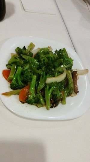 grilled vegetables at Kobe Lin Sushi in Braga