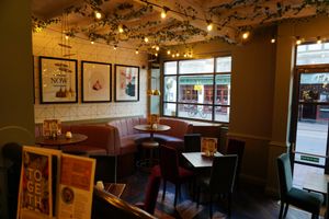 Cosy sitting area at Slug & Lettuce in Weymouth