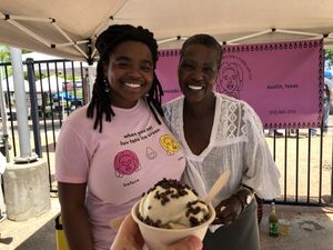 Luv Fats founder and mama ice cream at Luv Fats in Austin
