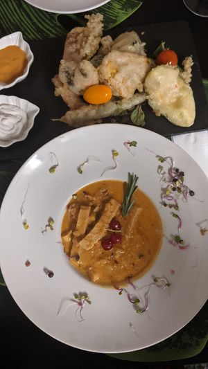 Heura rissoto at Alvocat in Tarragona