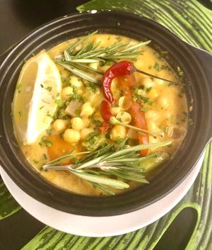 Thai curry  at Alvocat in Tarragona