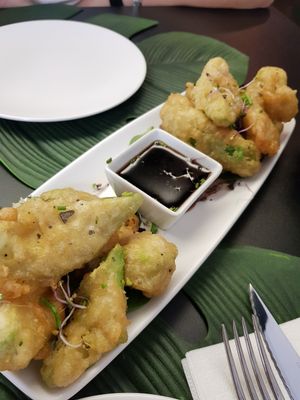 Tempura d'alvocat at Alvocat in Tarragona