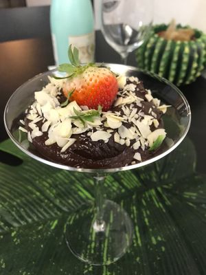 Avocado Chocolate Mousse  at Alvocat in Tarragona