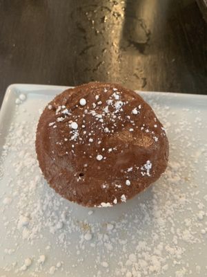 Chocolate peanut butter iced pudding  at Tula Kitchen in Bay Shore