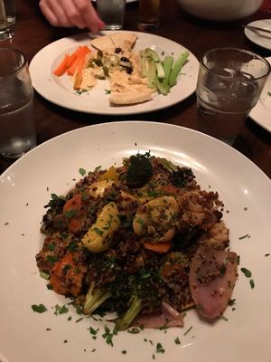 The dragon love without tofu, subbed extra veggies! at Tula Kitchen in Bay Shore