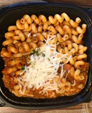 Veggie Bolegnese at Tula Kitchen in Bay Shore