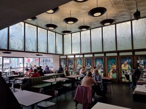 Restaurant at CultuurCafé de Grote Post in Oostende