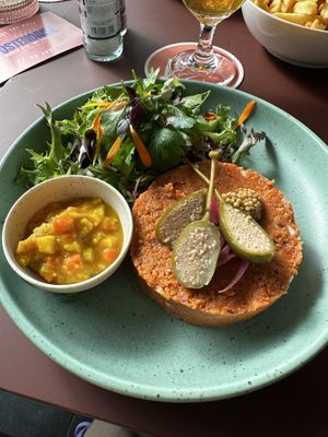 Keuze uit verschillende vegan menu’s   at CultuurCafé de Grote Post in Oostende