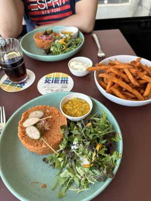 Tartaar vegan  at CultuurCafé de Grote Post in Oostende