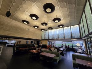 Dining room front at CultuurCafé de Grote Post in Oostende