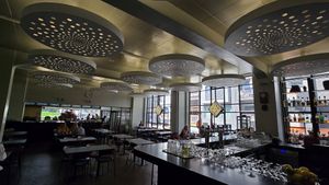 Interior at CultuurCafé de Grote Post in Oostende