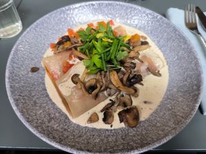 Lasagna at CultuurCafé de Grote Post in Oostende