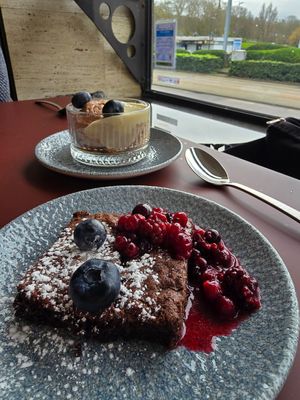 Desserts at CultuurCafé de Grote Post in Oostende