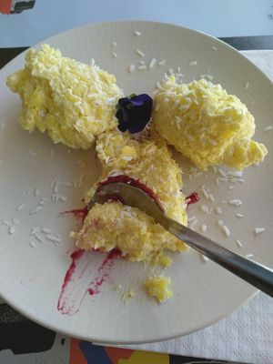 Vegan Rijstpap met kokosmelk at CultuurCafé de Grote Post in Oostende