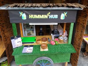 The Vegan Booth and its bowls of Heaven! at Hummin' Hub in Bandung