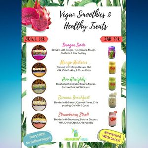 Updated Menu August 2018 at Hummin' Hub in Bandung