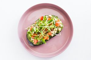 Basil & kale pesto at Roots Plant-Based Cafe in Da Nang