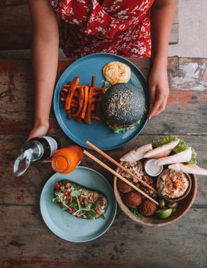  at Roots Plant-Based Cafe in Da Nang