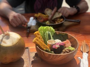 Japanese Nori Bowl  at Roots Plant-Based Cafe in Da Nang