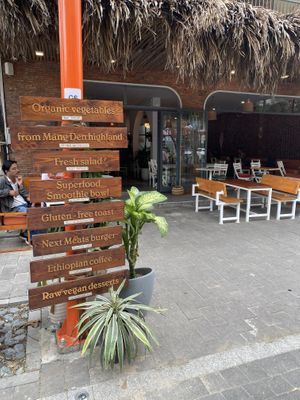 Outside   at Roots Plant-Based Cafe in Da Nang
