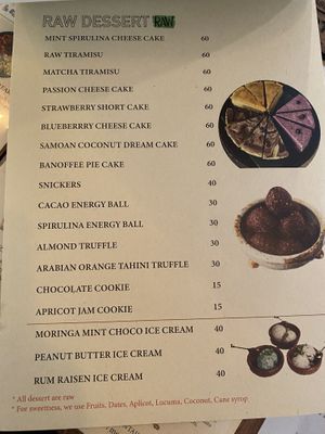 They didn’t have all the desserts available, but a great selection nonetheless!  at Roots Plant-Based Cafe in Da Nang