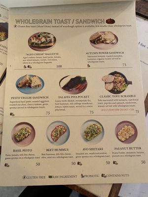 Menu   at Roots Plant-Based Cafe in Da Nang