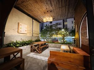 Restaurant interior, upper floor   at Roots Plant-Based Cafe in Da Nang