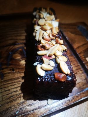Snickers raw at Roots Plant-Based Cafe in Da Nang