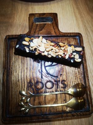 Snickers raw at Roots Plant-Based Cafe in Da Nang