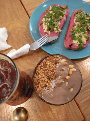 Combo set menuc at Roots Plant-Based Cafe in Da Nang
