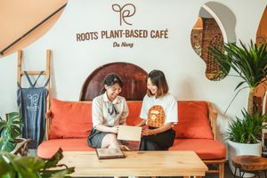  at Roots Plant-Based Cafe in Da Nang