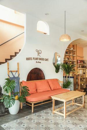  at Roots Plant-Based Cafe in Da Nang