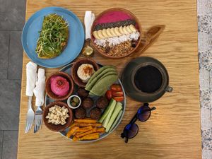  at Roots Plant-Based Cafe in Da Nang