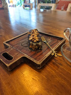 Snickers at Roots Plant-Based Cafe in Da Nang