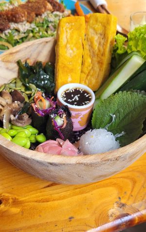  at Roots Plant-Based Cafe in Da Nang