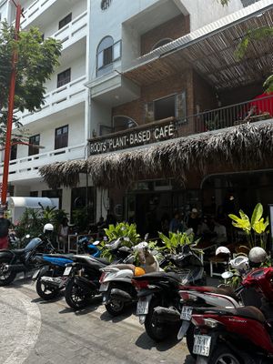   at Roots Plant-Based Cafe in Da Nang