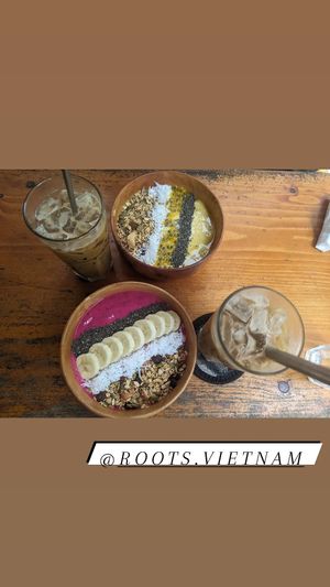  at Roots Plant-Based Cafe in Da Nang