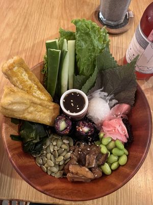 Nori bowl  at Roots Plant-Based Cafe in Da Nang