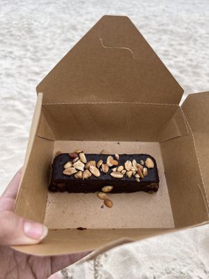 Snickers bar  at Roots Plant-Based Cafe in Da Nang
